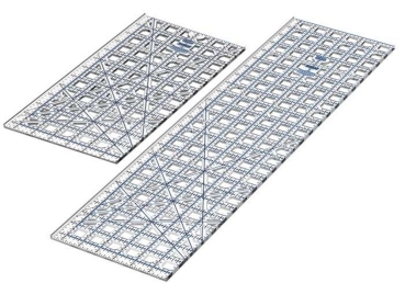 TrueCut Patchworklineal Maßeinteilung inch 6,5 x 24,5 inch