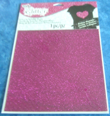 Tulip Iron-On Transfer Sheets Fashion Glitter Pink
