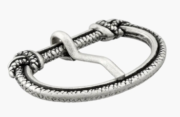 Preview: Union Metall-Schließe 40 mm altsilber