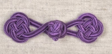 Posamentenverschluss 75 mm lila violet lilas