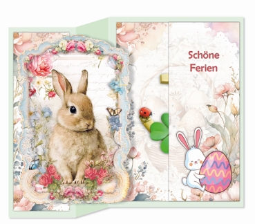 Preview: Reddy Cards Bastelset Ostern im Vintage-Look