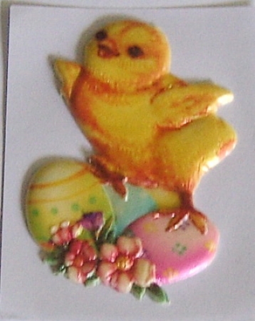 Wachsbild Ostern