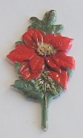 Wachsbild Blüte