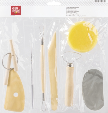 Preview: Knorr Prandell Modellier Werkzeugset Set mit 8 Teilen