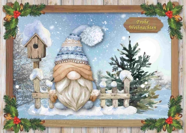 Preview: Reddy Cards Weihnachtswichtel, Set für 12 Karten