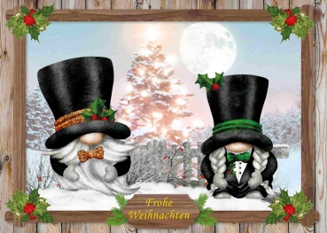 Reddy Cards Weihnachtswichtel, Set für 12 Karten