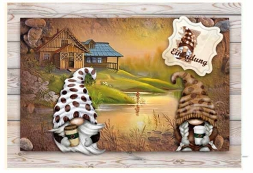 Preview: Reddy Cards Bastelset Wichtelgrüße