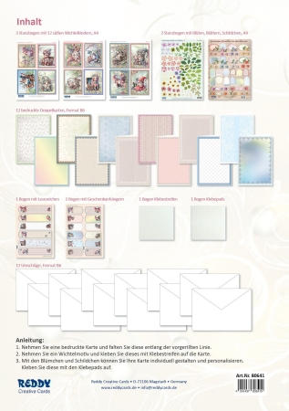 Preview: Reddy Cards Bastelset Wichtelkinder 2