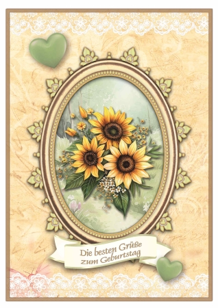Preview: Reddy Cards Bastelset Wiesenblumen