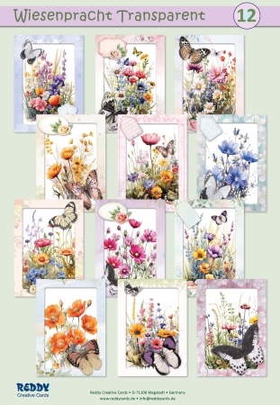 Reddy Cards Bastelset Wild Flowers 2