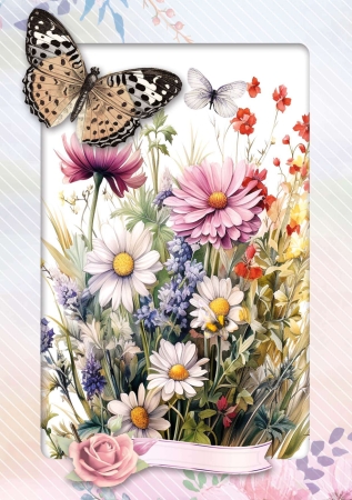 Reddy Cards Bastelset Wild Flowers 2