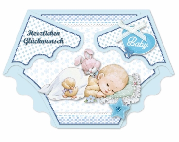 Reddy Cards Bastelset Geschenke zur Geburt