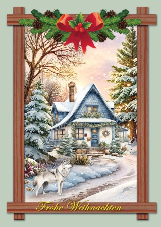 Reddy Cards Bastelset Winterszenen