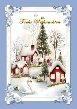 Reddy Cards Bastelset Winterszenen