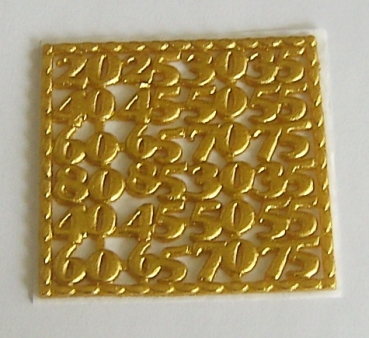 Wachs Zahlen