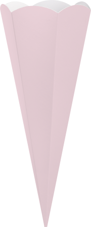 Preview: Schultüten Zuschnitt 69 cm rosa
