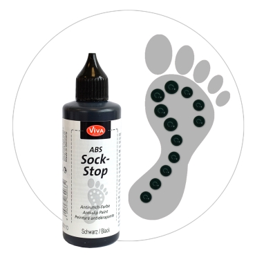 VIVA Decor ABS Socken-Stop schwarz 82 ml