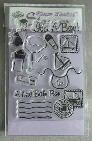 Royal Langnickel Mini-Stempel Acryl "It's a Girl"