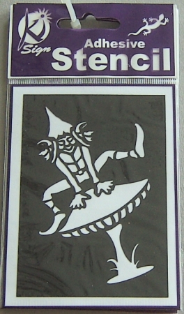 Schablone Elf 7 x 10 cm