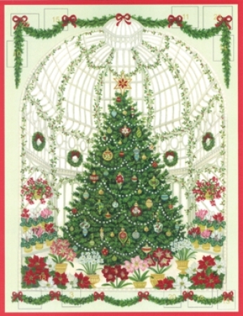 Caspari Adventskalender "Christmas at the Garden