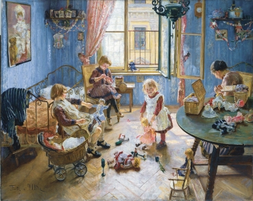 Adventskalender Uhde / Kinderstube