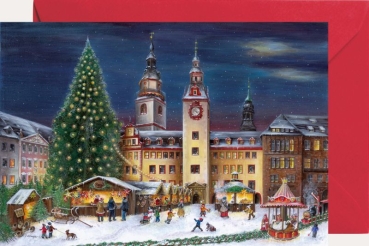 Miniadventskalender mit Umschlag Chemnitz