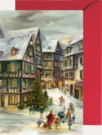 Miniadventskalender mit Umschlag Colmar