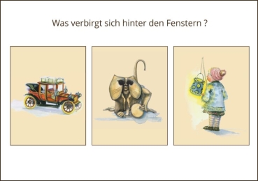Preview: Miniadventskalender mit Umschlag Heidelberg