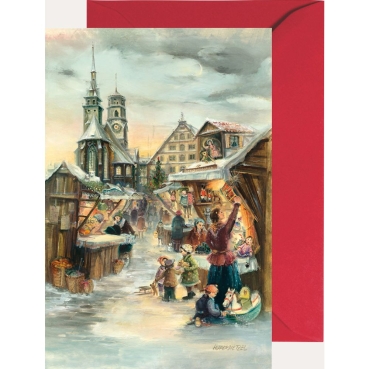Miniadventskalender mit Umschlag Stuttgart