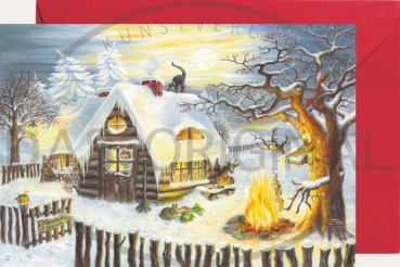 Miniadventskalender mit Umschlag Märchen