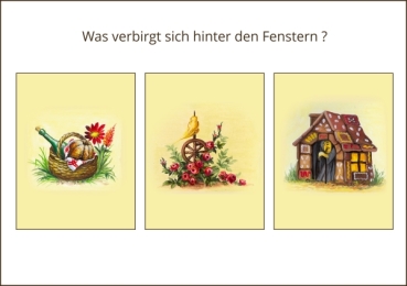 Preview: Miniadventskalender mit Umschlag Märchen