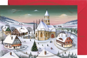 Miniadventskalender mit Umschlag Ein Sonntag im Advent