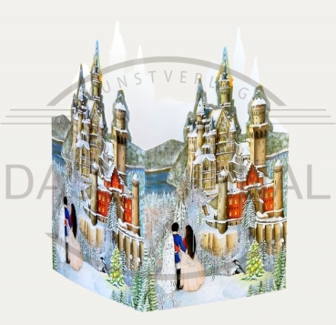Preview: Tisch Adventskalender Neuschwanstein