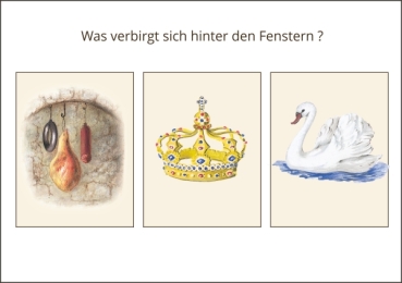Preview: Tisch Adventskalender Neuschwanstein