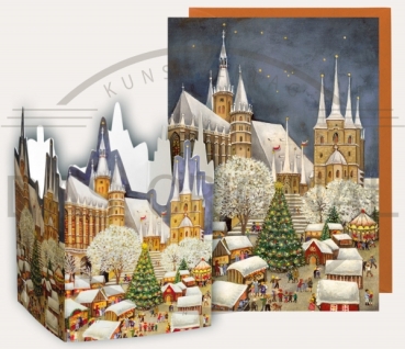 Tisch Adventskalender Erfurt Dom