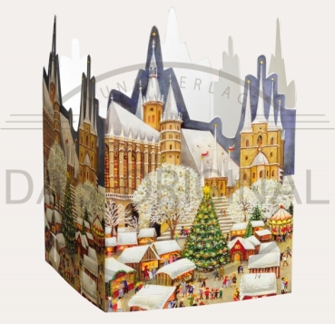 Preview: Tisch Adventskalender Erfurt Dom
