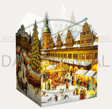 Preview: Tisch Adventskalender Leipzig Weihnachtsmarkt