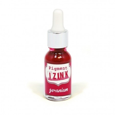 IZINK Pigment Tinte glänzend geranium