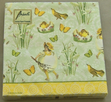 Ambiente Lunch Serviette 33 x 33 cm pro Stück Joyful Easter