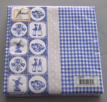 Preview: Ambiente Lunch Serviette 33 x 33 cm pro Stück Holland