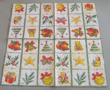 Ambiente Lunch Serviette 33 x 33 cm pro Stück X-mas Joy