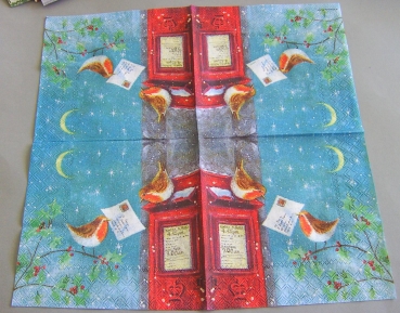 Ambiente Lunch Serviette 33 x 33 cm pro Stück Mailbox