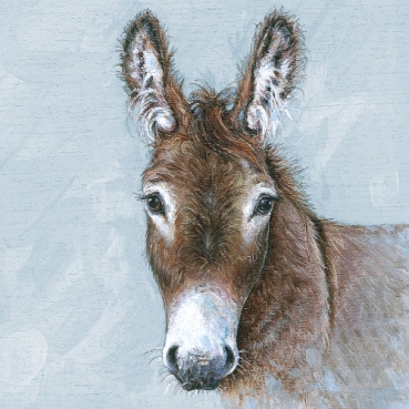 Ambiente Lunch Serviette Young Donkey pro Stück