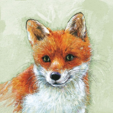 Ambiente Lunch Serviette Young Fox pro Stück