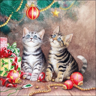 Ambiente Lunch Serviette 33 x 33 cm pro Stück Magic of Christmas