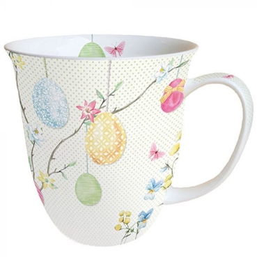 Ambiente Tasse Mug 0,4 l Hanging Eggs