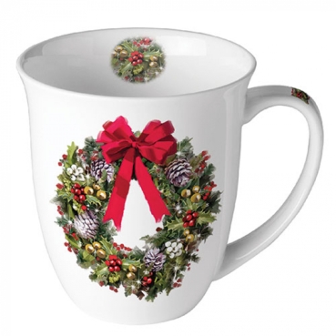 Ambiente Tasse 0,4 l Bow on Wreath