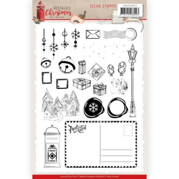 Amy Design Clearstamp Nostalgic Christmas