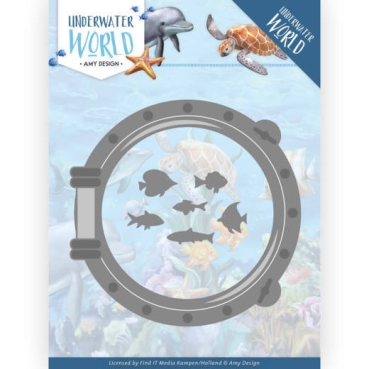 Amy Design Die Schneideschablone Underwater World Porthole