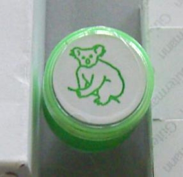 Doppelseitiger Stempel Koala